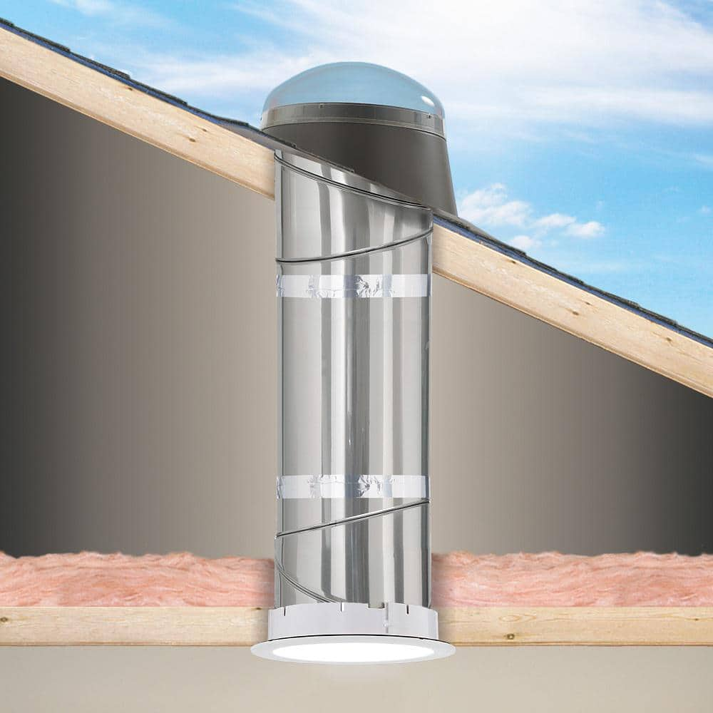 10 in. Acrylic Dome Sun Tunnel Skylight with Rigid Nepal | Ubuy