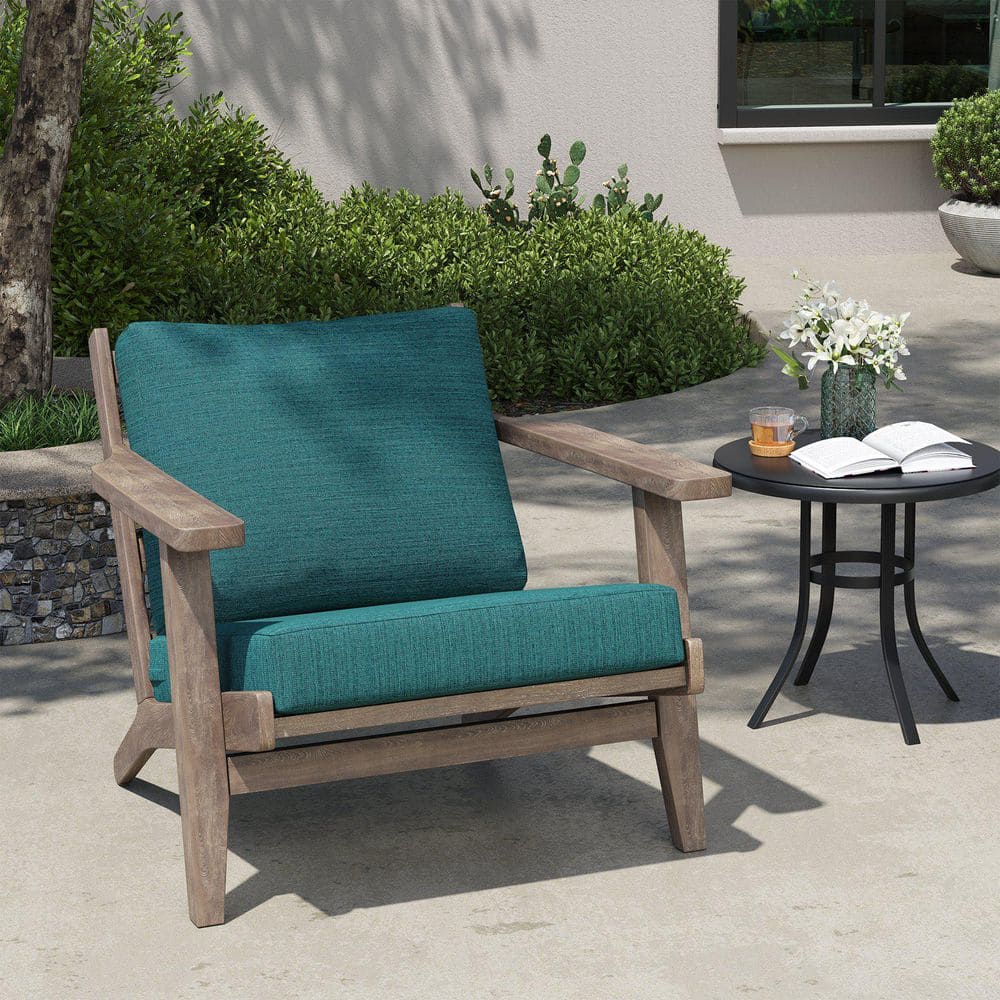 24 in. x 24 in. Outdoor Couch Cushion Set Deep Seat Replacement Cushion Set in Green price history on PriceWatchPro