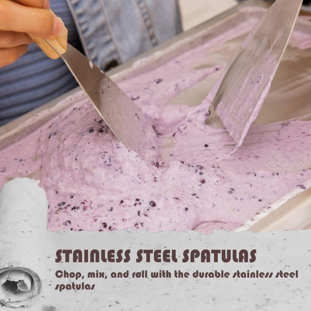 Whynter Stainless Steel Portable Instant Ice Cream Maker with Compressor