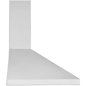 36 in. 600 CFM Convertible Wall-Mounted Pyramid Range Hood in Stainless Steel