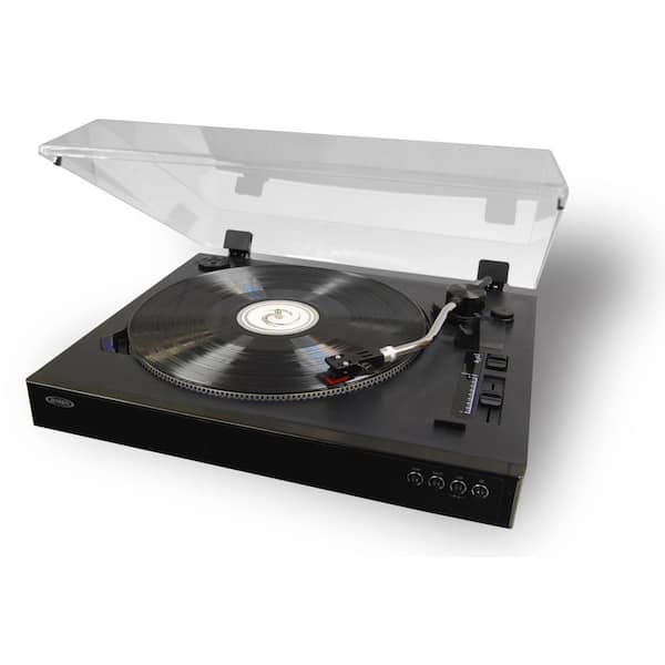 JENSEN Professional 3-Speed Stereo Turntable with Speed Adjustment