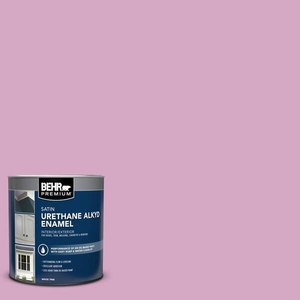 1 qt. #M120-4 Heart To Heart Satin Enamel Urethane Alkyd Interior/Exterior Paint