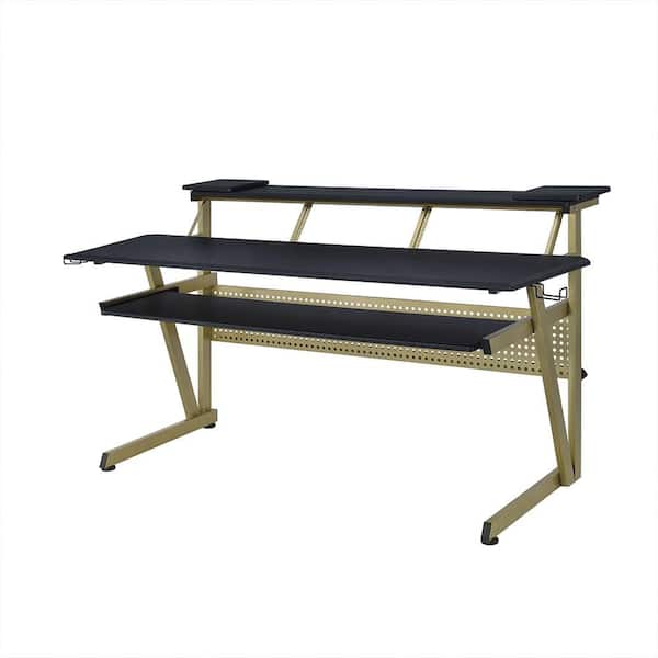 Acme Furniture Saida 32 in. Rectangular Black Finish No Drawer