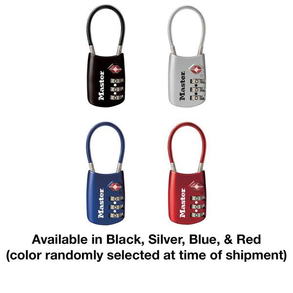 master lock luggage strap