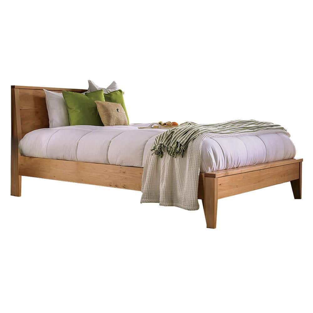 Joe Brown Wood Frame King Platform Bed AA1259EKBED The Home Depot