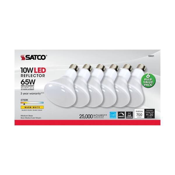 satco light bulbs home depot