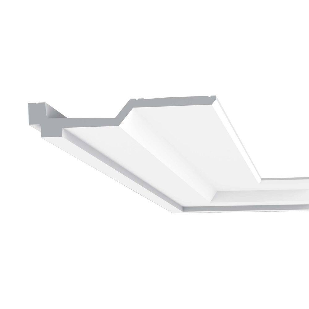 8-1/2 in. x 1-5/8 in. x 78-3/4 in. Primed White Plain Polyurethane Crown Moulding (9-Pack) price history on PriceWatchPro