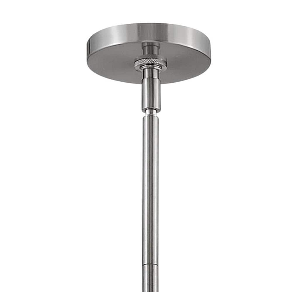 Mini Brushed Nickel 6-Light Sputnik Chandelier
