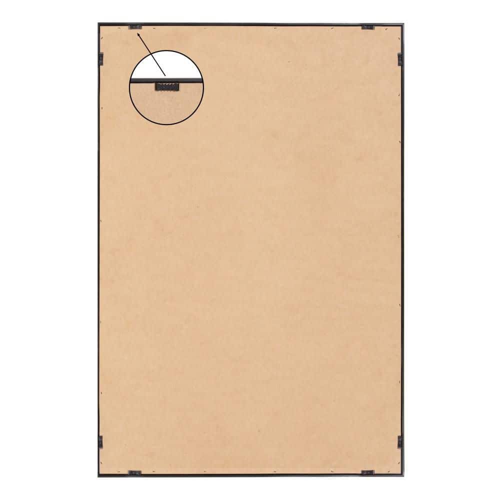 White and Beige Abstract Canvas Wall Art with Polystyrene Frame, 23x33