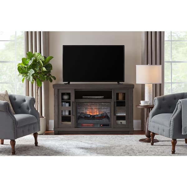 Home Decorators Collection Caufield 54 in. Freestanding Electric ...