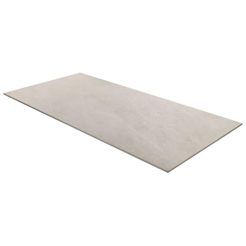 Linen White Large Format Matte Porcelain Tile 24x48