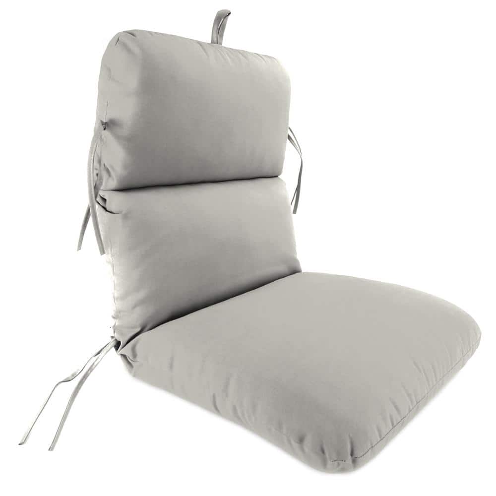 22 in. L x 45 in. W x 5 in. H Outdoor Dining Chair Cushion in Sunbrella Canvas Granite price history on PriceWatchPro