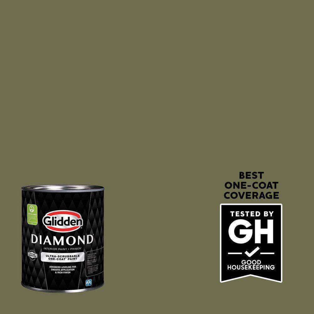 1 qt. PPG1125-6 Toy Tank Green Eggshell Interior Paint with Primer price history on PriceWatchPro
