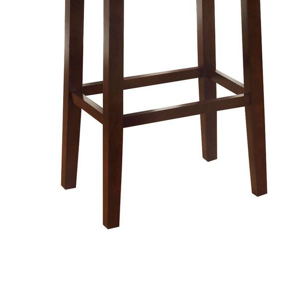 timber leather bar stools