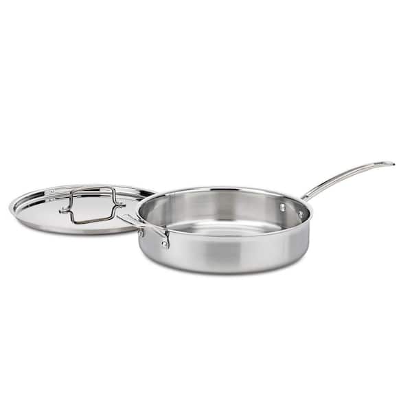 Cuisinart Chef's Classic 12.5-in Aluminum Cooking Pan with Lid(s