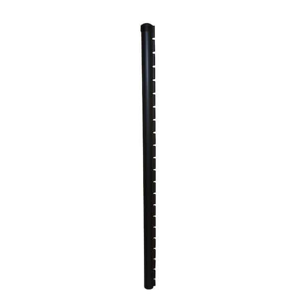 Sure-Fit 54 in. Black T-Post Sleeve with cap ( 25-Pack)