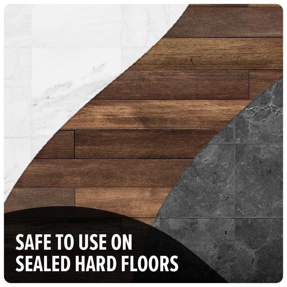 Black Corded Steam Mop for Hardwood and Tile Floors