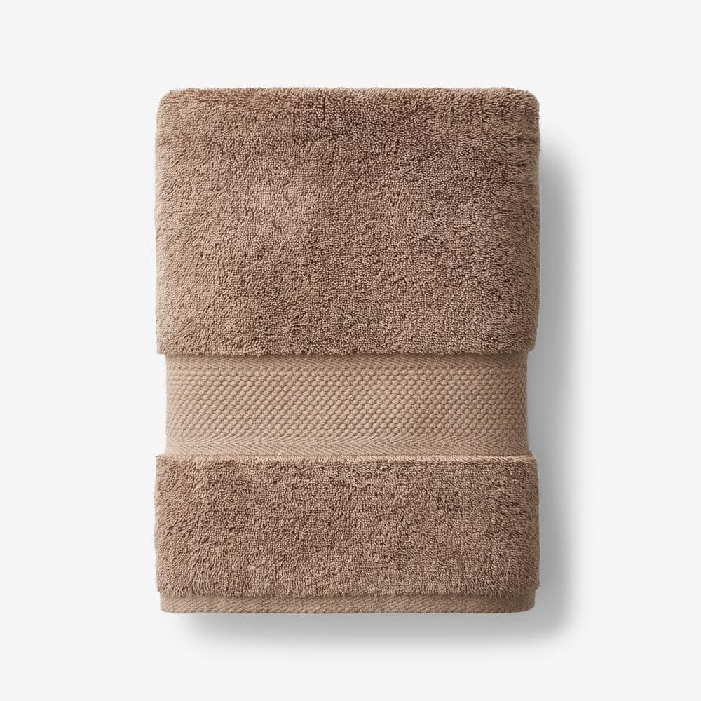 The Company Store Legends Sterling Pecan Solid Supima Cotton Bath Towel