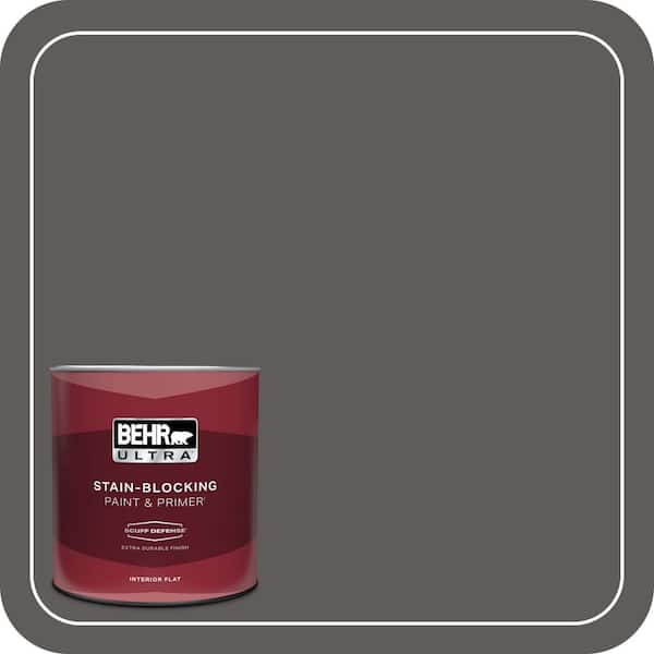 BEHR ULTRA 1 qt. #PPU18-19 Intellectual Extra Durable Flat Interior Paint & Primer