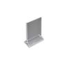 Azar 7" X 11" Horizontal Top Load Acrylic Sign Holder Clear 10 Pack 142718