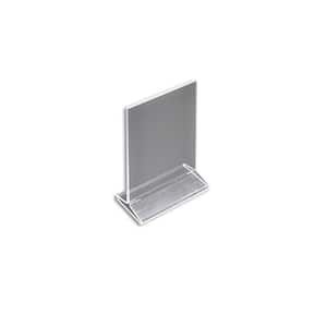 5.5 in. x 8.5 in. Vertical Top Load Acrylic Sign Holder