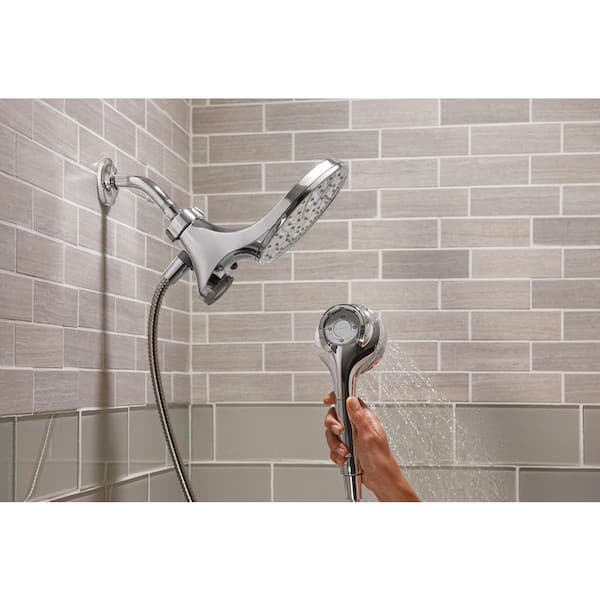 MOEN Attract with Magnetix 6-Spray 6.75 in. Dual Wall Mount Fixed 