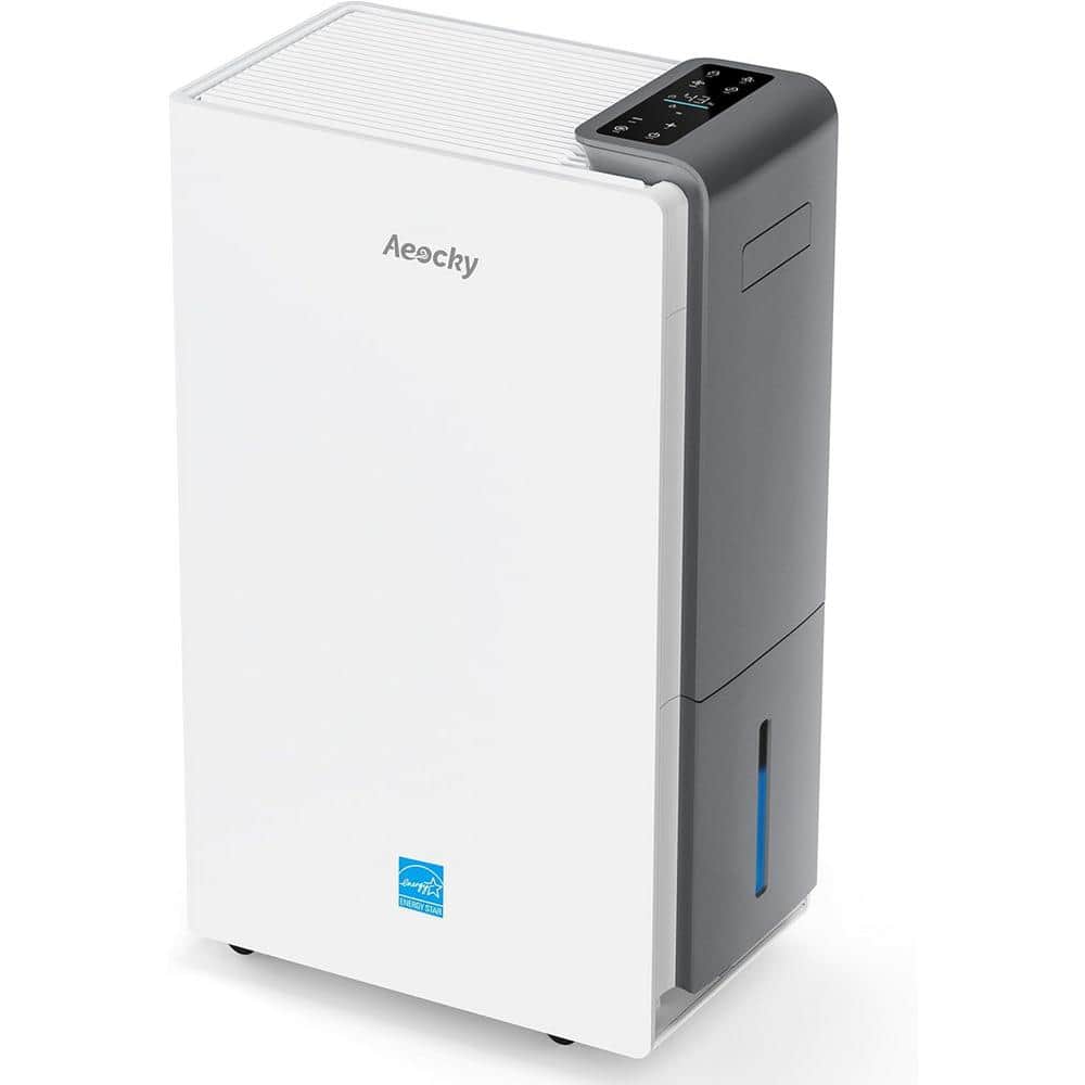 52 Pints 4500 Sq. Ft. Smart Compressor Dehumidifier with Drain Hose, Intell
