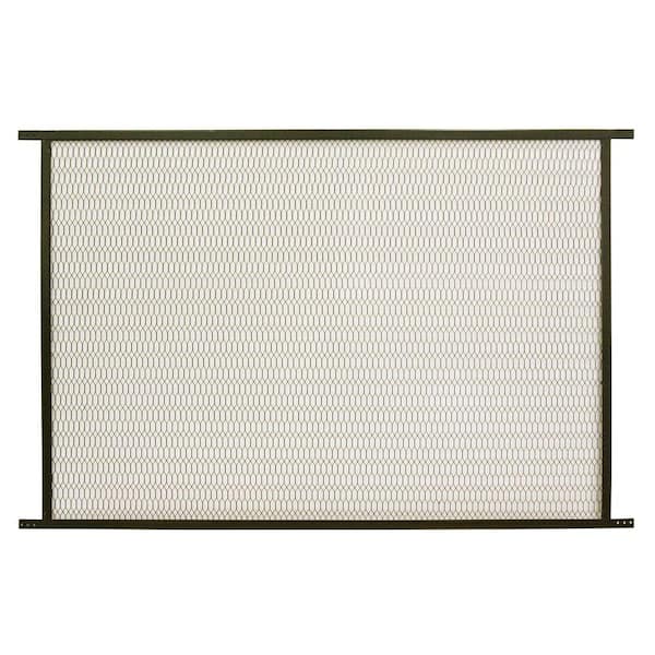 48 in. x 30 in. Bronze Steel Pet Grille
