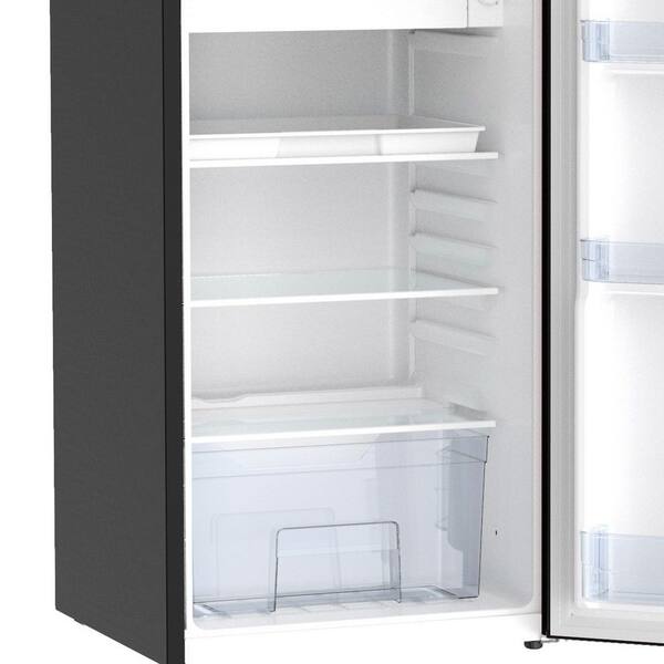 Avanti 3.1 cu. ft. Retro Mini Fridge in Black with Freezer