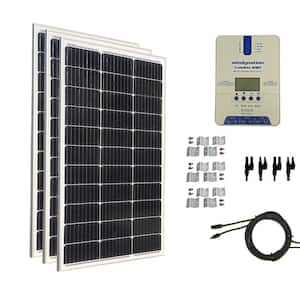 300-Watt Monocrystalline Solar Panel Kit with TrakMax MPPT 40 Amp Charge Controller