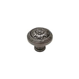 Chateauguay Collection 1-1/4 in. (32 mm) Pewter Traditional Cabinet Knob