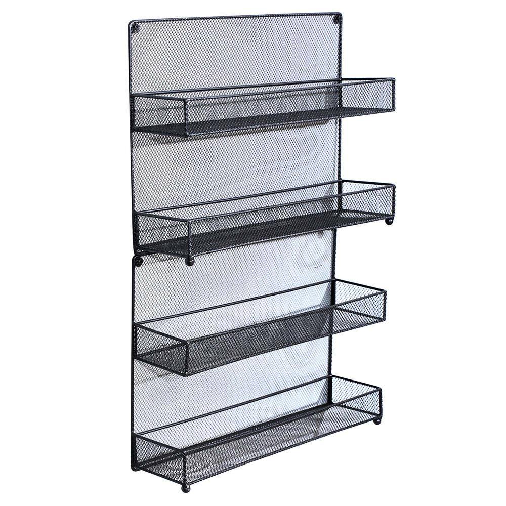 Sensible Designs SDO-SSO20-10D5H SpiceStor Organizer Spice Rack 20 Clip  10''D x 5''H