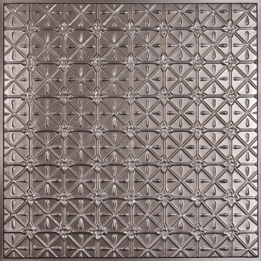 Ceilume Continental Faux Tin 2 Ft X, Tin Drop Ceiling Tiles 2×2