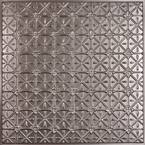Continental Faux Tin 2 ft. x 2 ft. Lay-in or Glue-up Ceiling Panel (Case of 6)