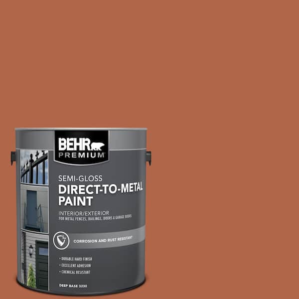 1 gal. #M200-7 Rusty Gate Semi-Gloss Direct to Metal Interior/Exterior Paint