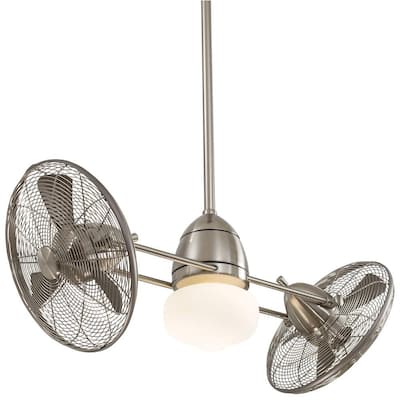 Dual Ceiling Fans With Lights, Dual Oscillating Ceiling Fan With Light