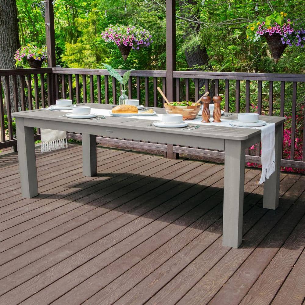 Harbor Gray 42 in. x 84 in. Rectangular Recycled Plastic Outdoor Dining Table price history on PriceWatchPro