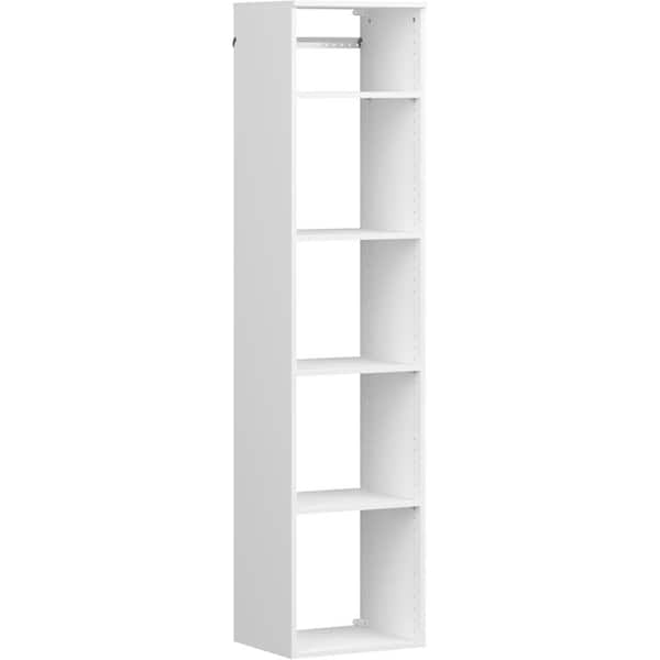 ClosetMaid BrightWood 31.75-in W x 19.67-in D White Solid Shelving Wood  Closet Corner Shelf (3-Pack) in the Wood Closet Shelves department at