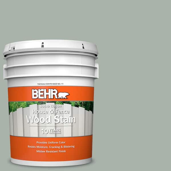 5 gal. #BXC-38 Alpine Air Solid Color House and Fence Exterior Wood Stain