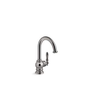 Artifacts Single Handle Beverage Faucet 1.5 GPM in Vibrant Titanium Silver