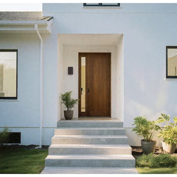 Jasper 8-inch 2-light GraphiteLED Exterior Wall Sconce