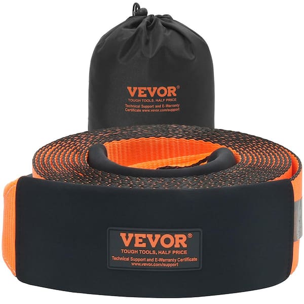 30 in. Recovery Tow Rope 46500 lbs. Heavy-Duty Off Road Snatch Strap Extreme Duty Energy Snatch Strap for Jeep Truck ATV