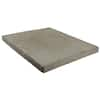 M-Rock 12 in. x 12 in. Gray Concrete Hearth / Cap Stone mr12x12g - The ...