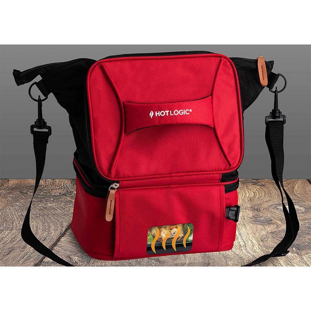 HOTLOGIC Red Food Warming Lunch Bag Plus 12-Volt 16801174-RD - The Home  Depot