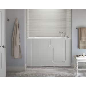 Standard Acrylic Walk-In Whirlpool Bathtub in White