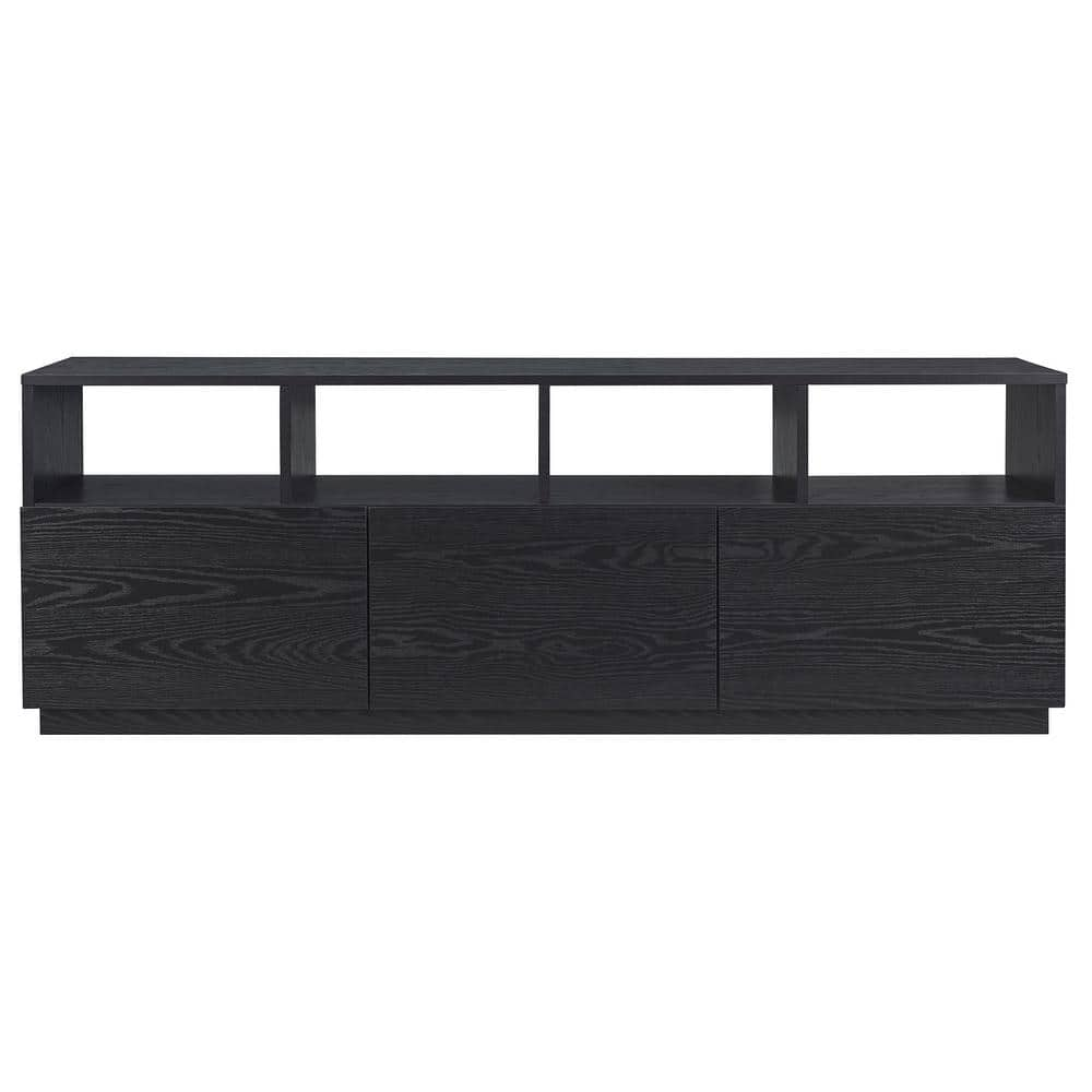 Camden&Wells - Cumberland TV Stand for Most TV's up to 75" - Black Grain