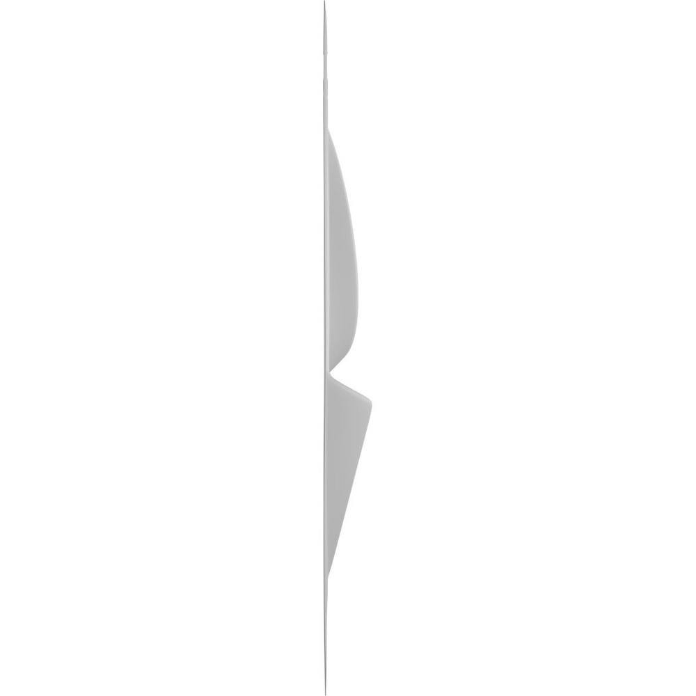White Textured 3D PVC Decorative Wall Panels 11.88" x 11.88" (10-Pack)