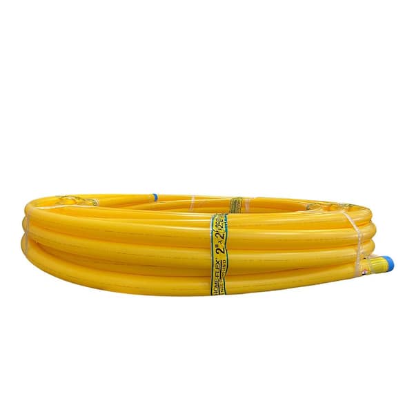 HOME-FLEX 2 in. IPS x 250 ft. DR 11 Yellow Polyethylene Underground Gas Pipe