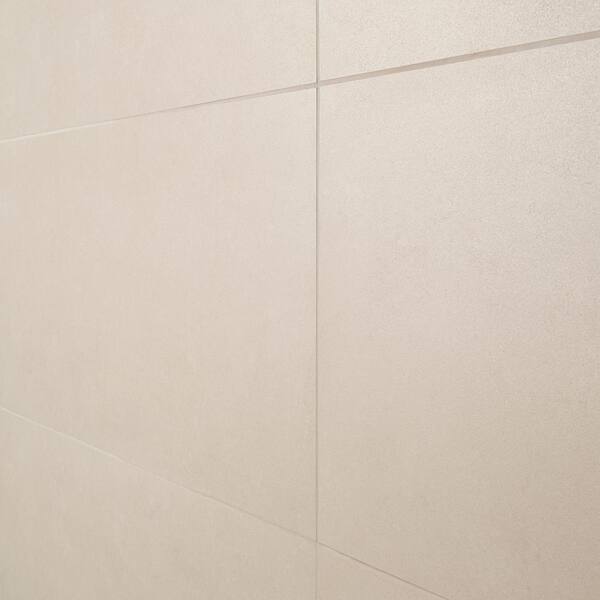 Ivy Hill Tile Technique Cream 4 in. x 0.43 in. Matte Porcelain