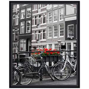 Lucie Black Wood Picture Frame Opening Size 16 x 20 in.